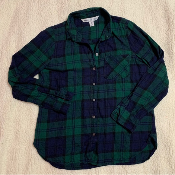 GREEN PLAID FLANNEL - Picture 2 of 3